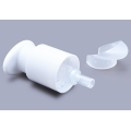 Cremepumpe transparente Flüssigtrennung voller Abdeckung